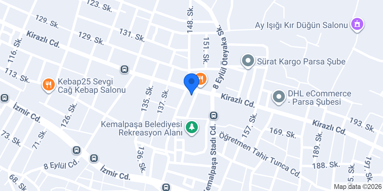 Levent Börek Kemalpaşa konumu