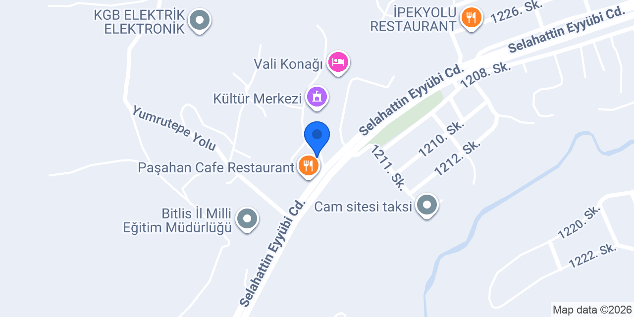 Harik Üretim Atölyesi konumu