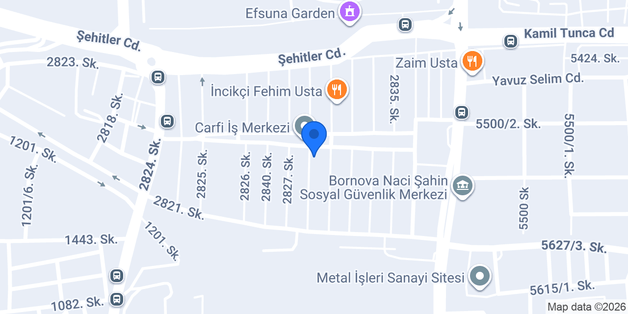 İzmir Hırdavat konumu