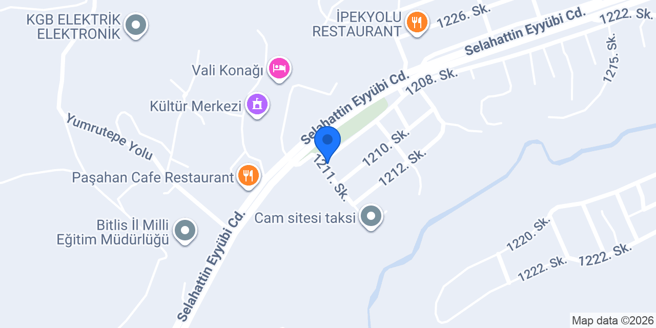 Bitlis Pak Halı Yıkama konumu