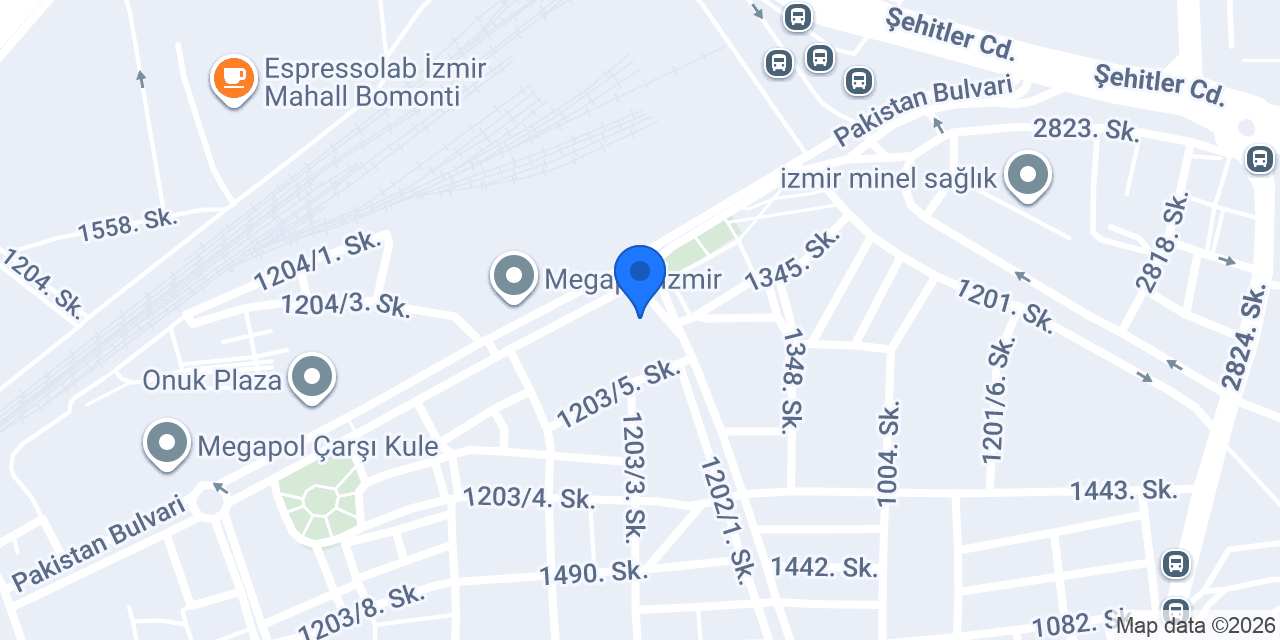 Ünlü Teknik (Genel Merkez) konumu