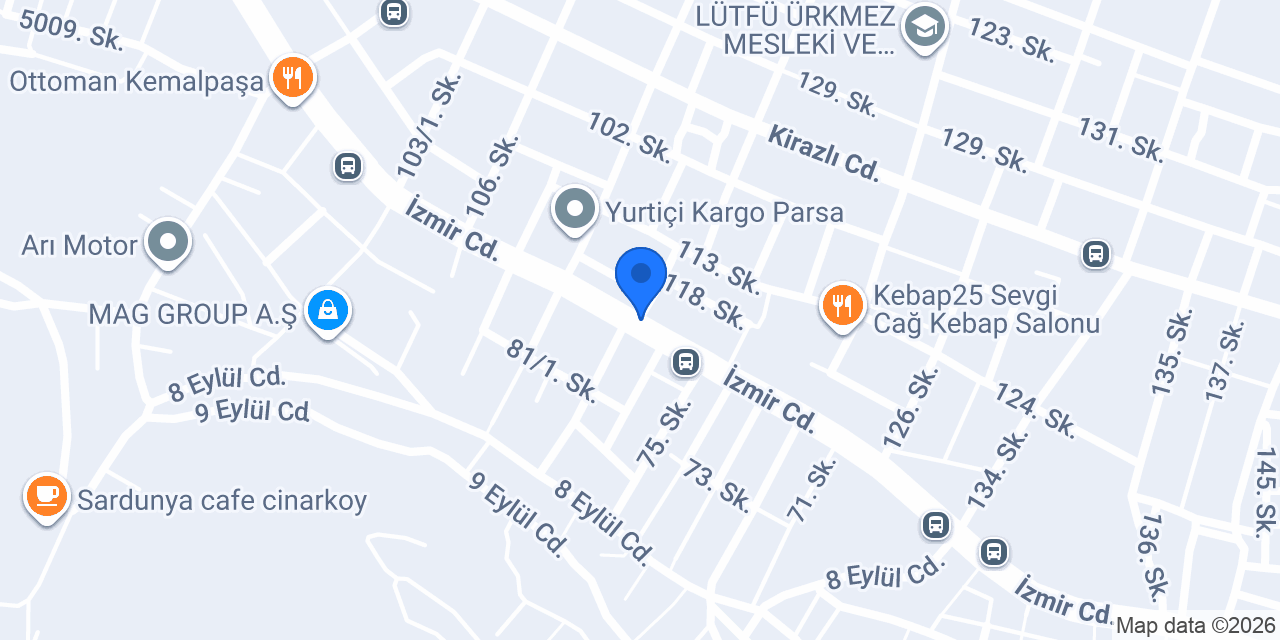 Kebapçı Çağdaş konumu