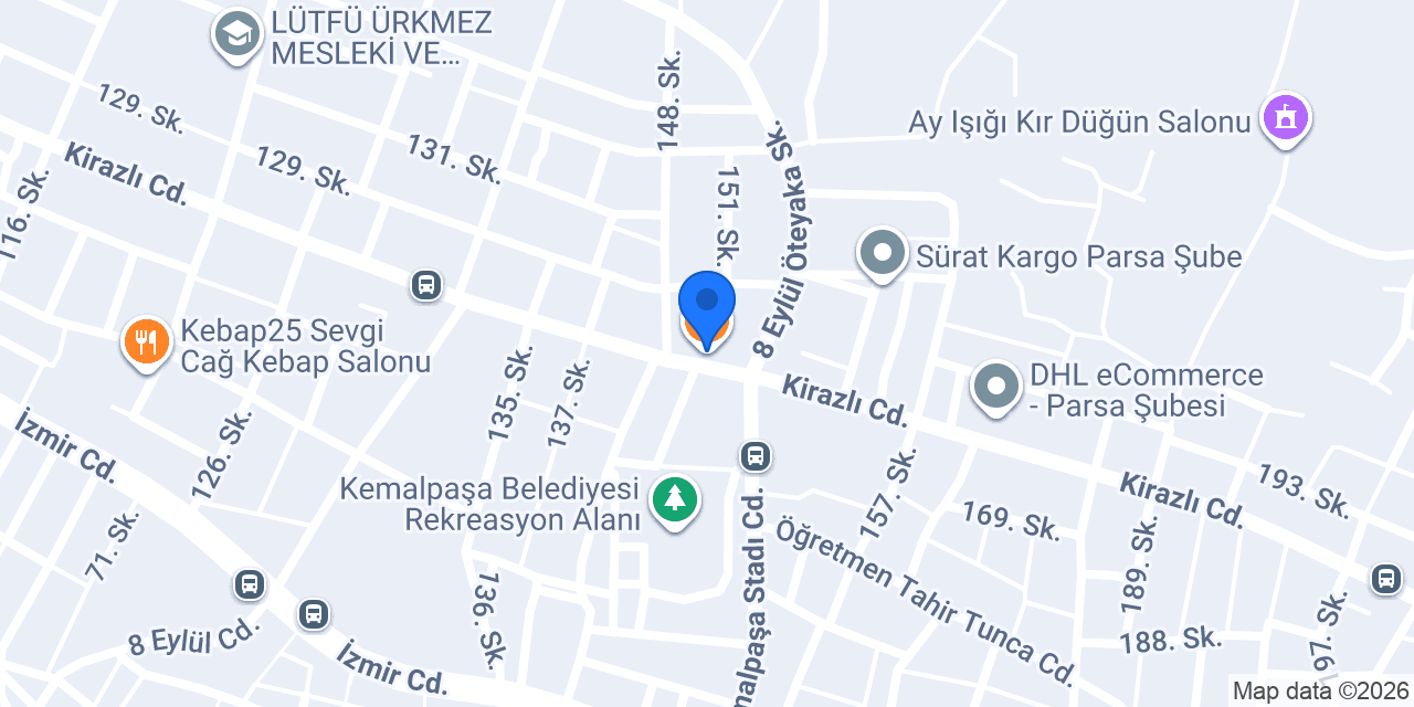 Pasaport Pizza Kemalpaşa konumu