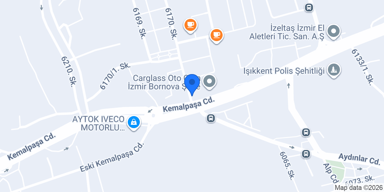 Çağdaş Faktoring A.Ş. İzmir Şubesi konumu