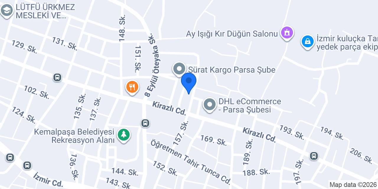Yeni Mercan Eczanesi konumu