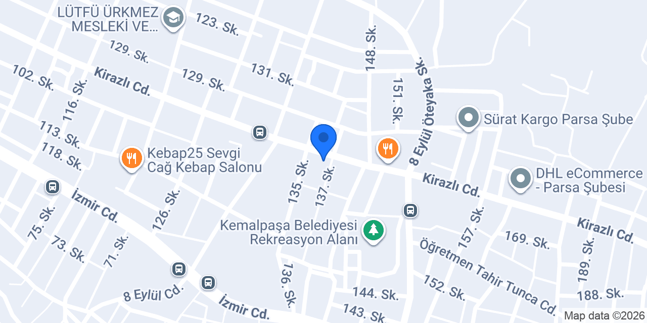 Üstat Baklava - Künefe konumu