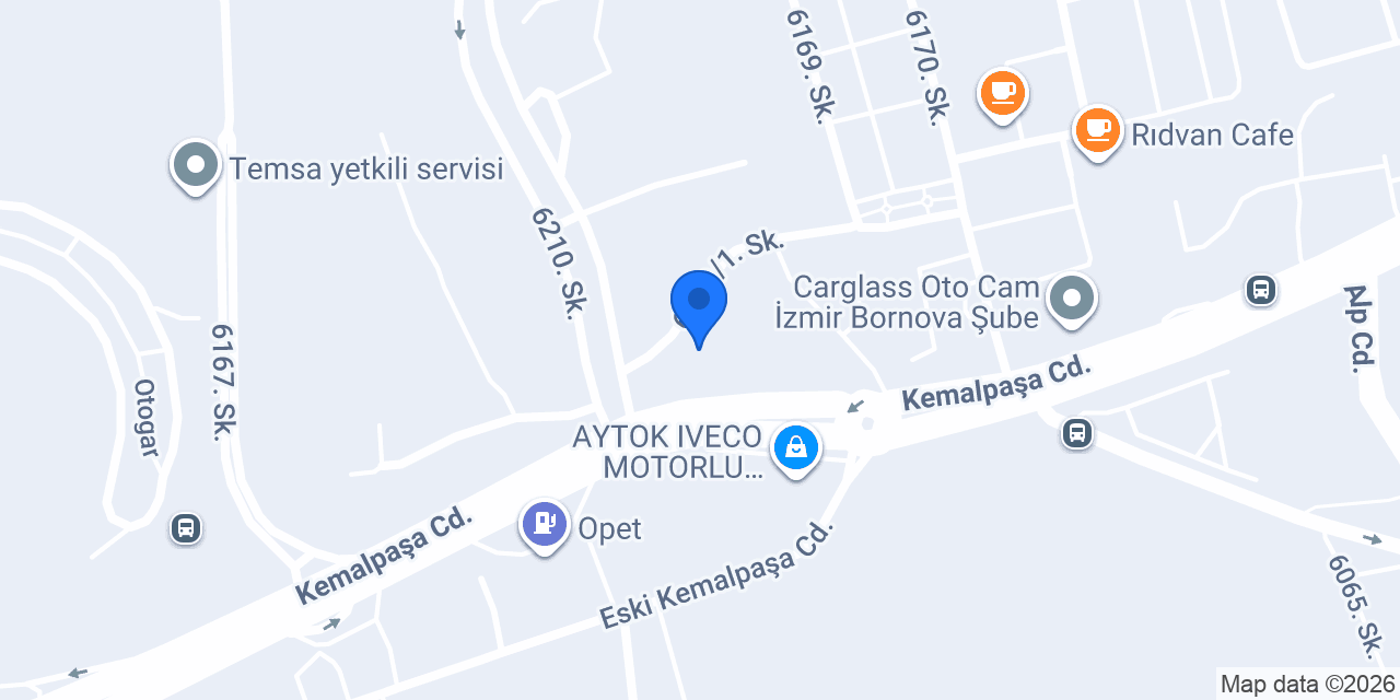 Aryam Maden Yapı İnşaat Sanayi konumu