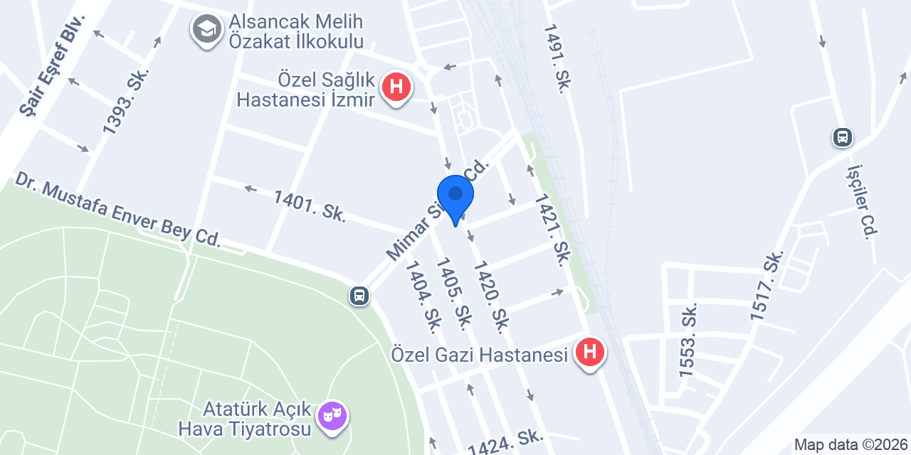 Yeni Egemen Eczanesi konumu