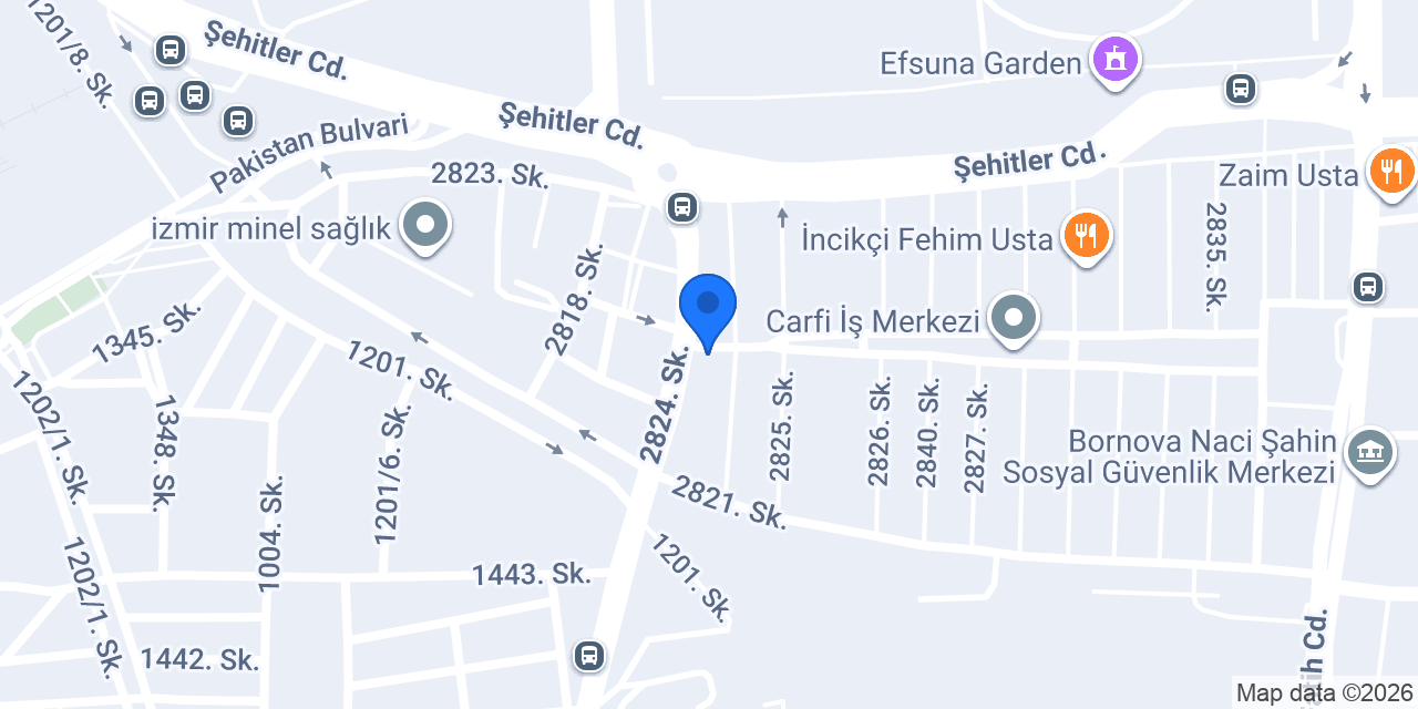 Levent Vinç Market konumu