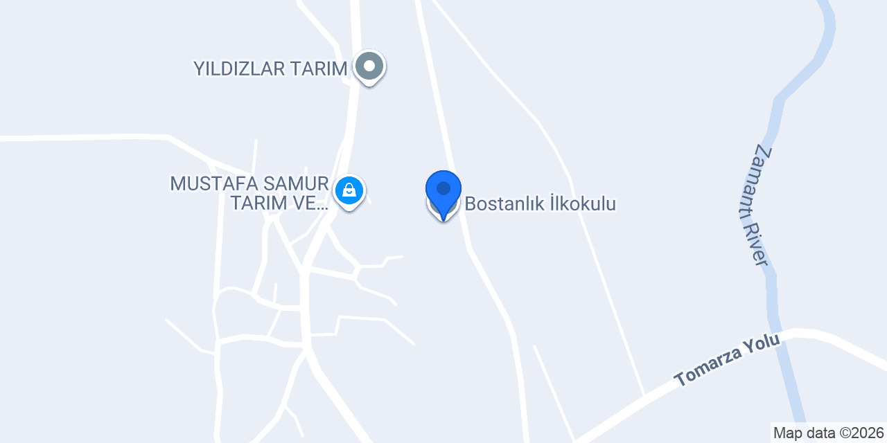 Bostanlık İlkokulu konumu