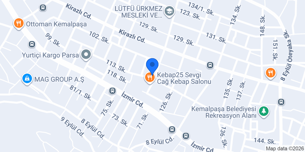 KidzOne Kemalpaşa konumu