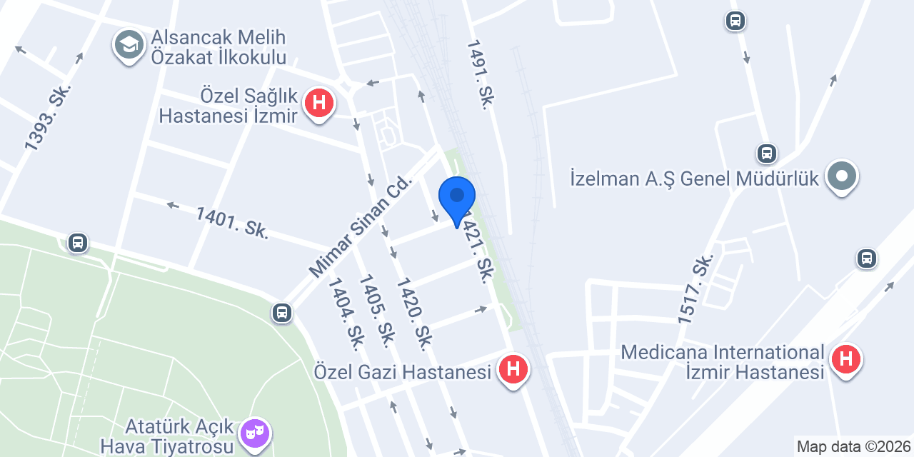 Koza Çiçekçilik konumu