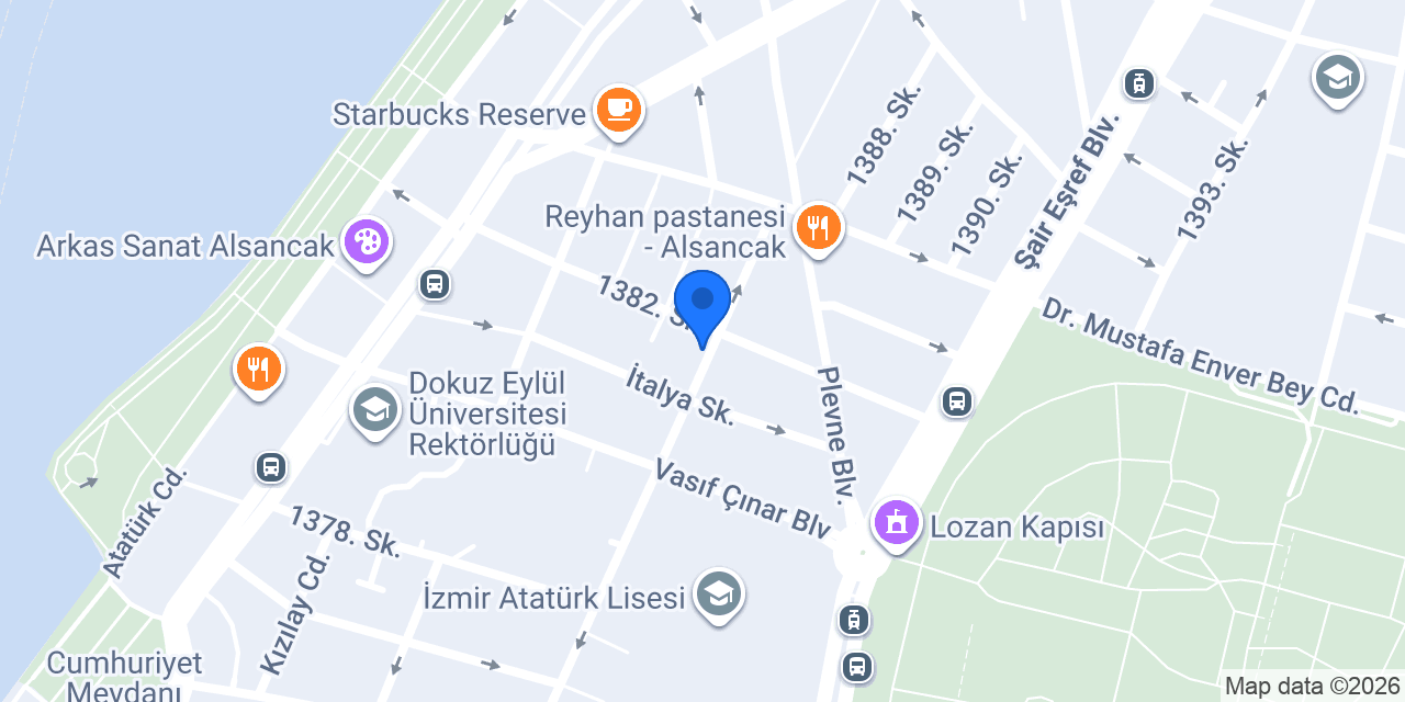İDEGO Alsancak konumu