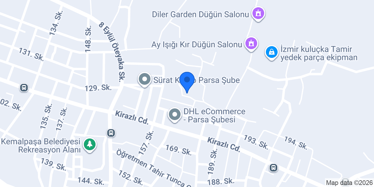 EMİR TİCARET ÖZSU ŞAŞAL DAMACANA SU konumu