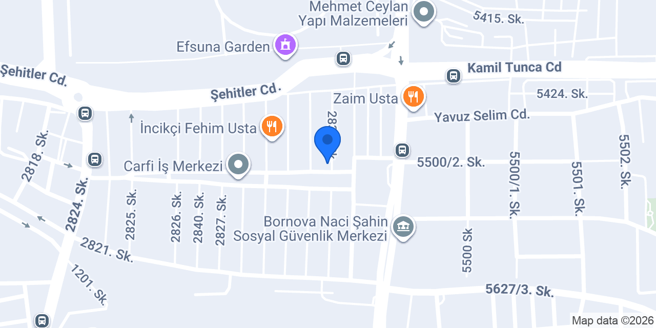 Setom Otomotiv Ltd. Şti. konumu