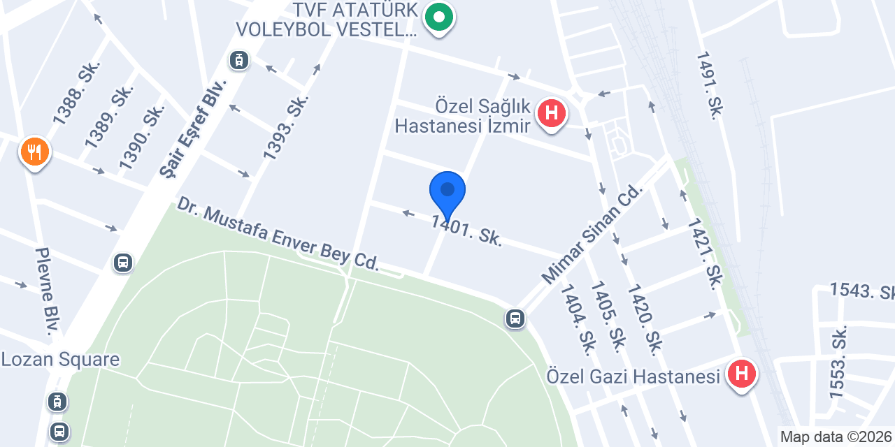 Uzman Dr. Sertaç Özalp konumu