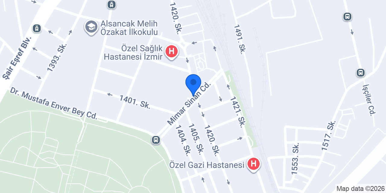 Mimar Sinan Taksi Durağ konumu