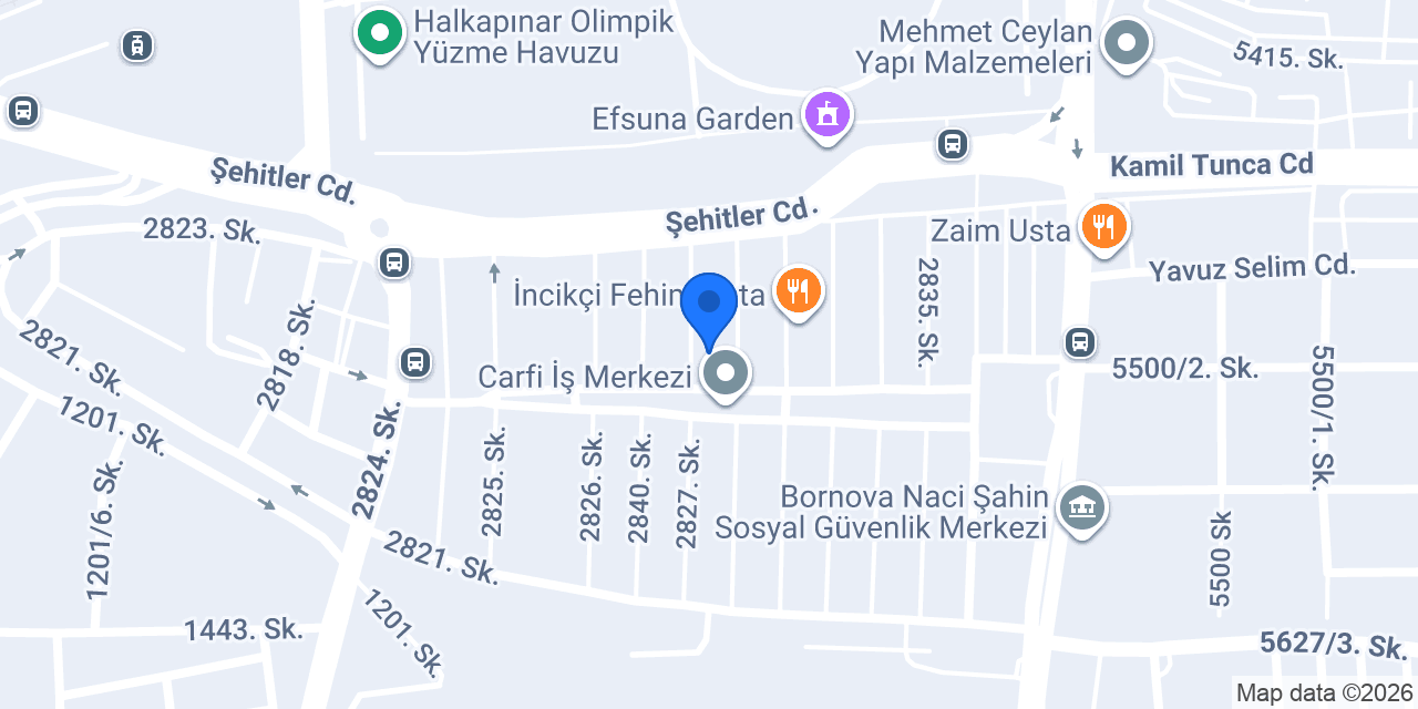 Oto Güney konumu