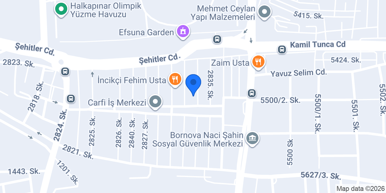 Güler Otomotiv konumu