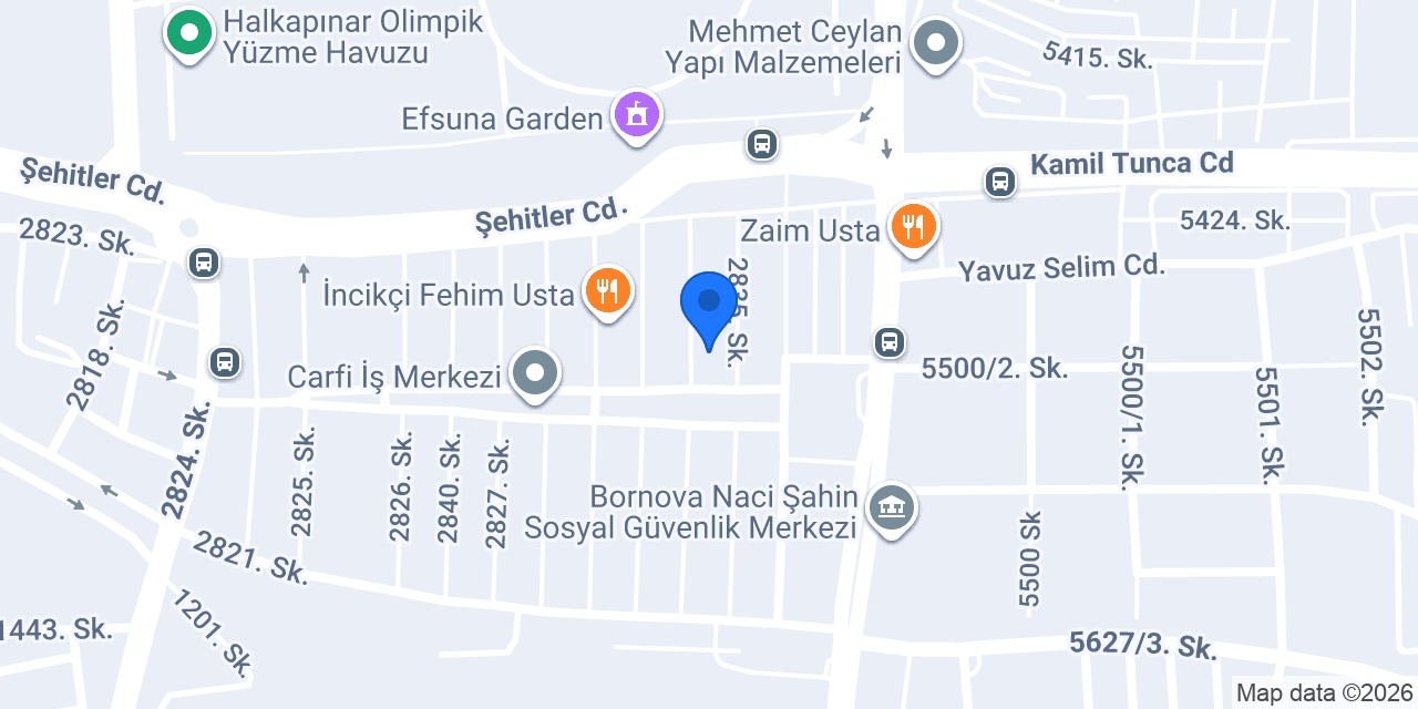 Tekno Oto Tamir konumu