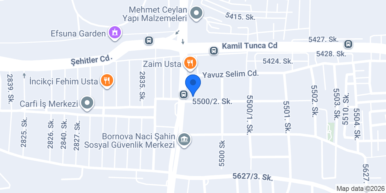 Ayşem Erkekler Mimarlık konumu