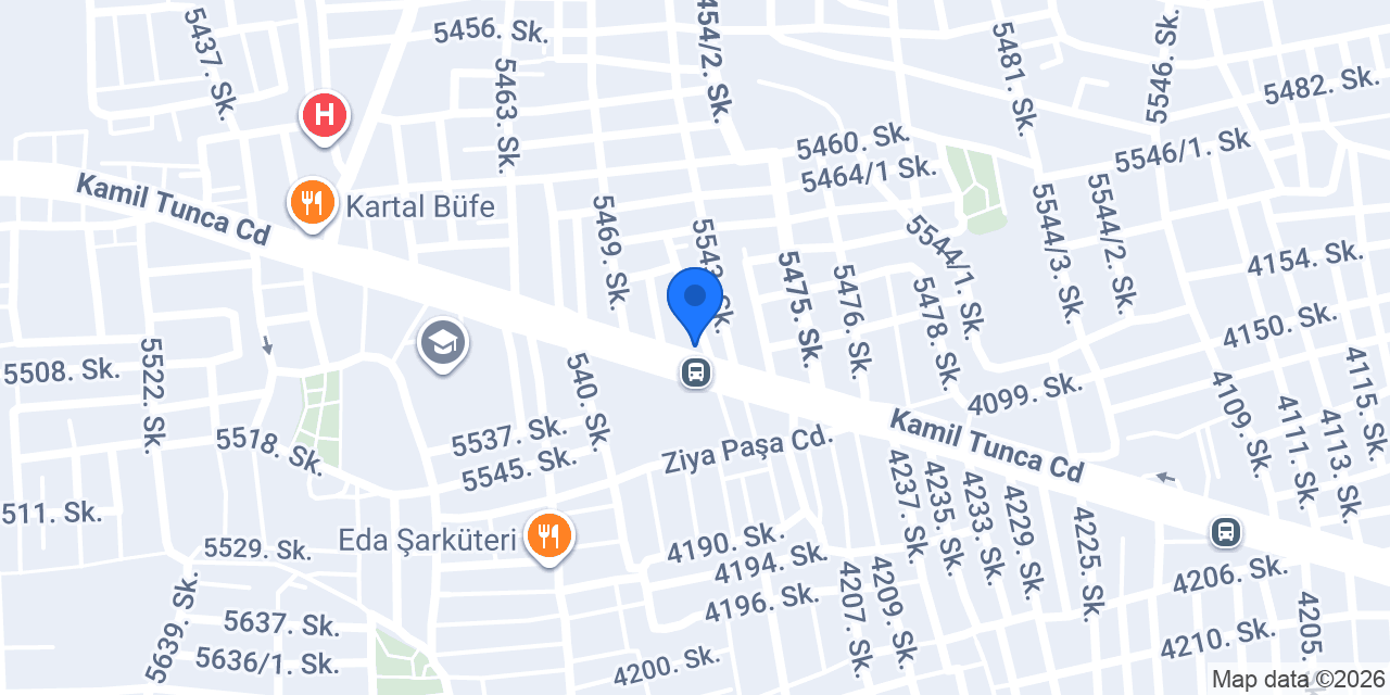 Diş Hekimi Birand Gümüş konumu