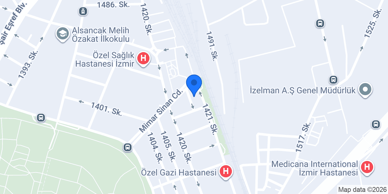 Izmir Nükleer Tıp konumu