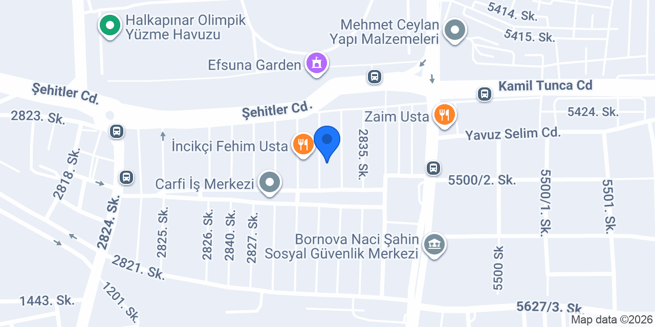 Kazcıoğlu Hidrolik Pnömatik Ltd. Şti. konumu