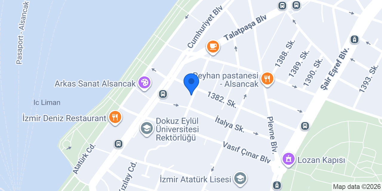 Badenuş Alsancak konumu