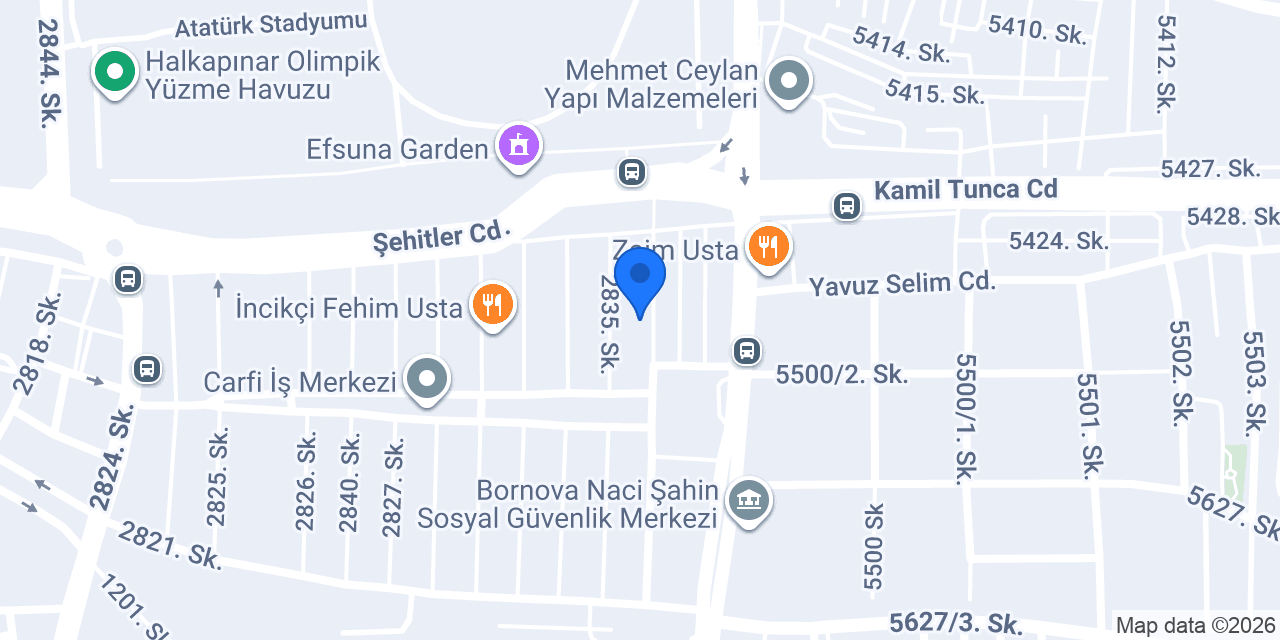Tekbir Hırdavat konumu