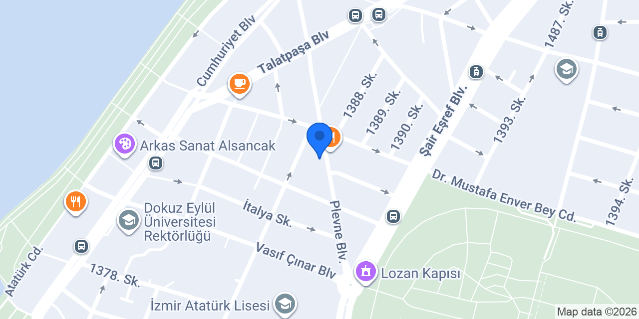 Saygın Optik konumu