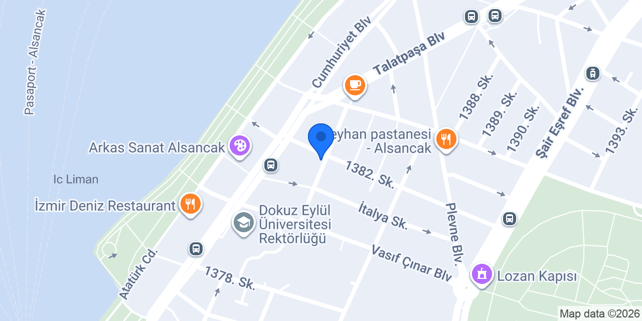 BURGER STREET ALSANCAK konumu