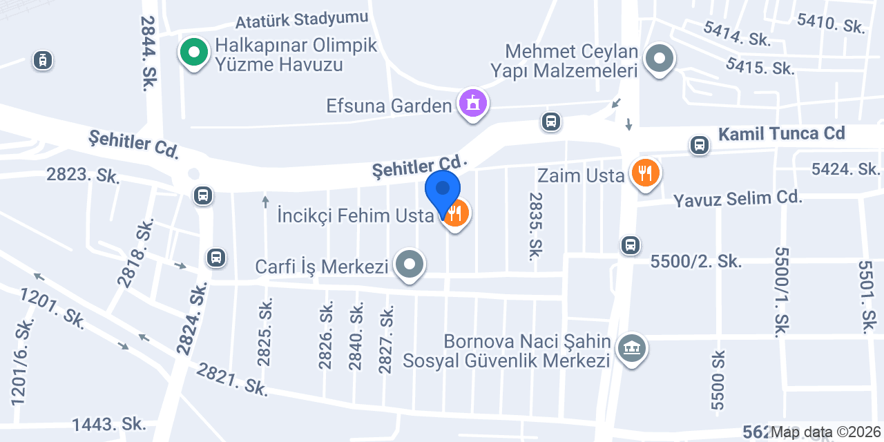 Tetaş Teknik Tarım Ticaret A.Ş. konumu
