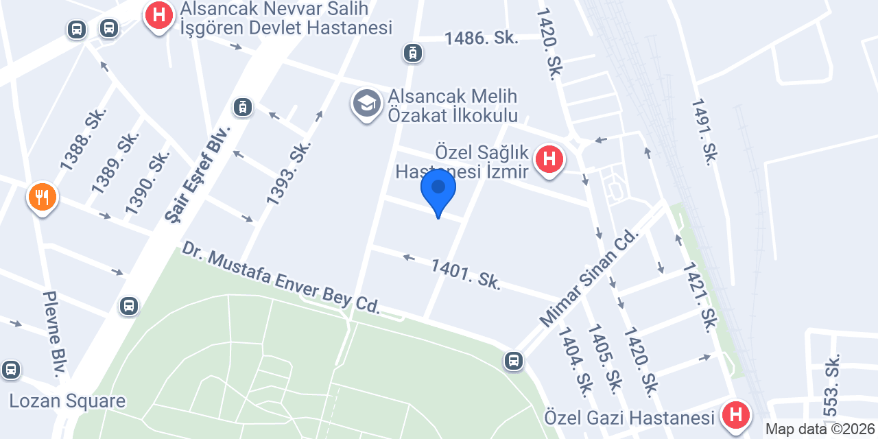 Doç. Dr. Bilgehan Sezgin ASENA konumu