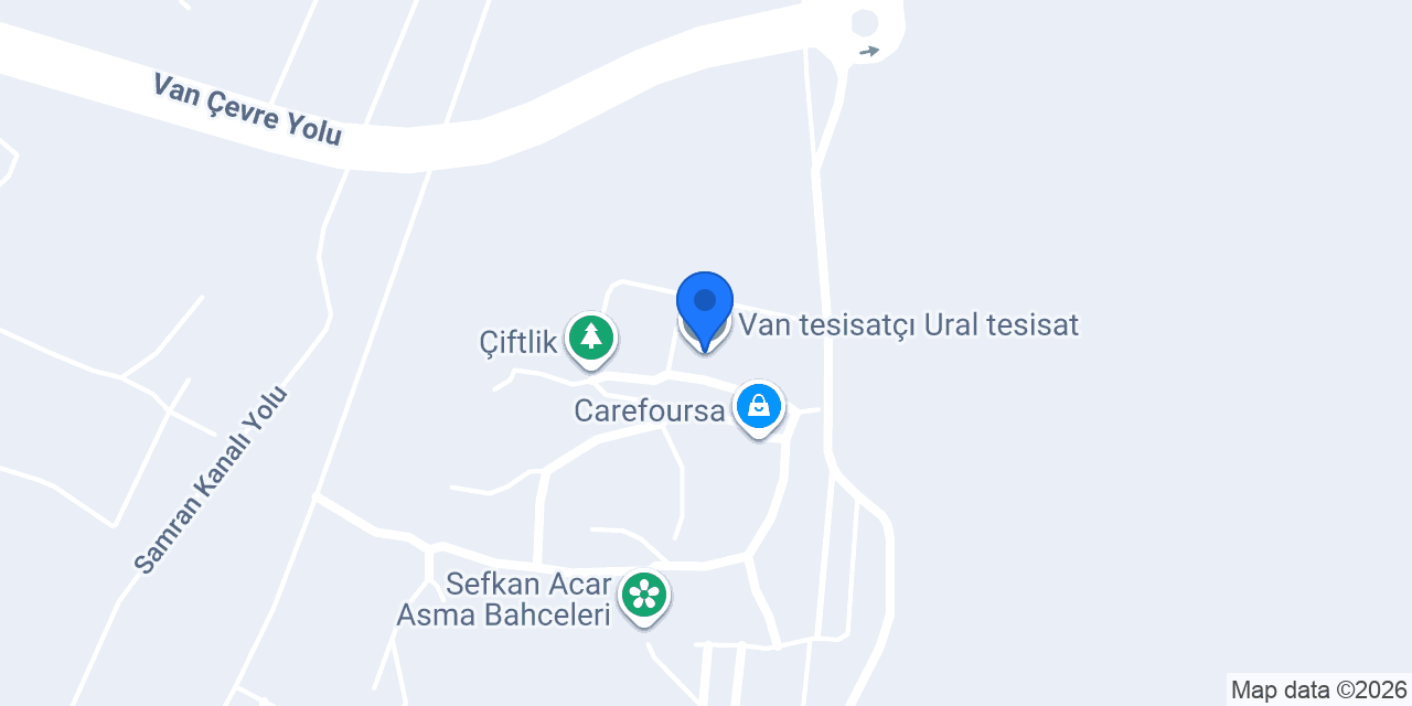 Van Ural tesisat konumu