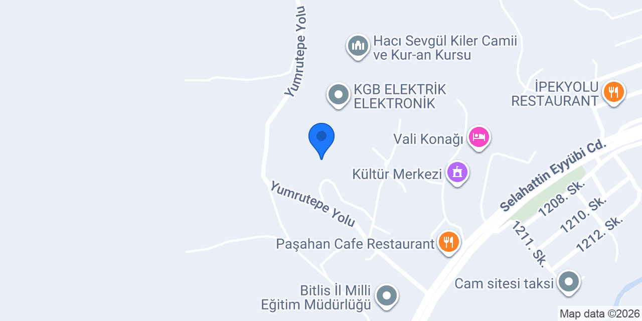 Bitlis Sima Bayan Kuaförü konumu