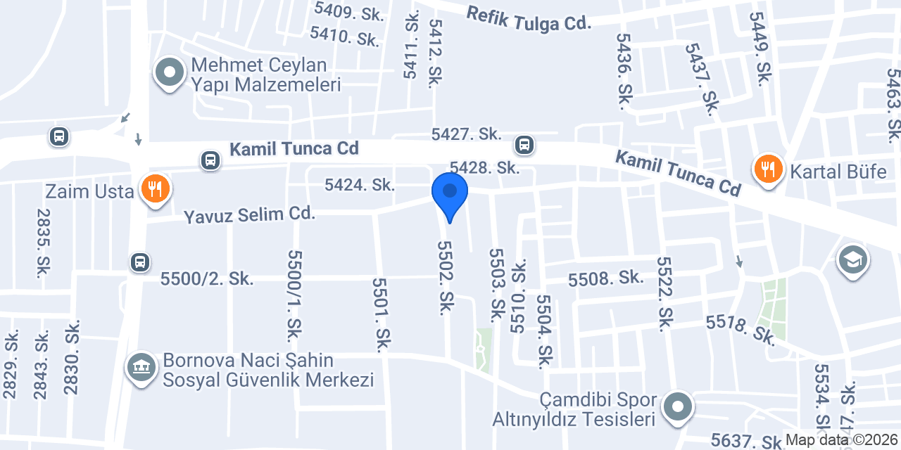 Adem Krom Kaplama konumu