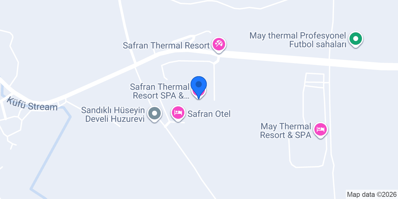 Safran Thermal Resort SPA & Convention Center konumu