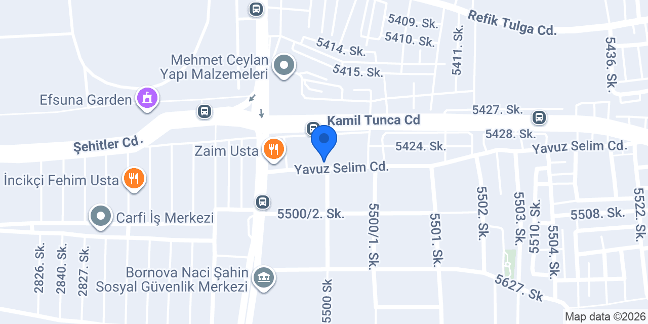 Karabacak Metal ve Yalıtım konumu