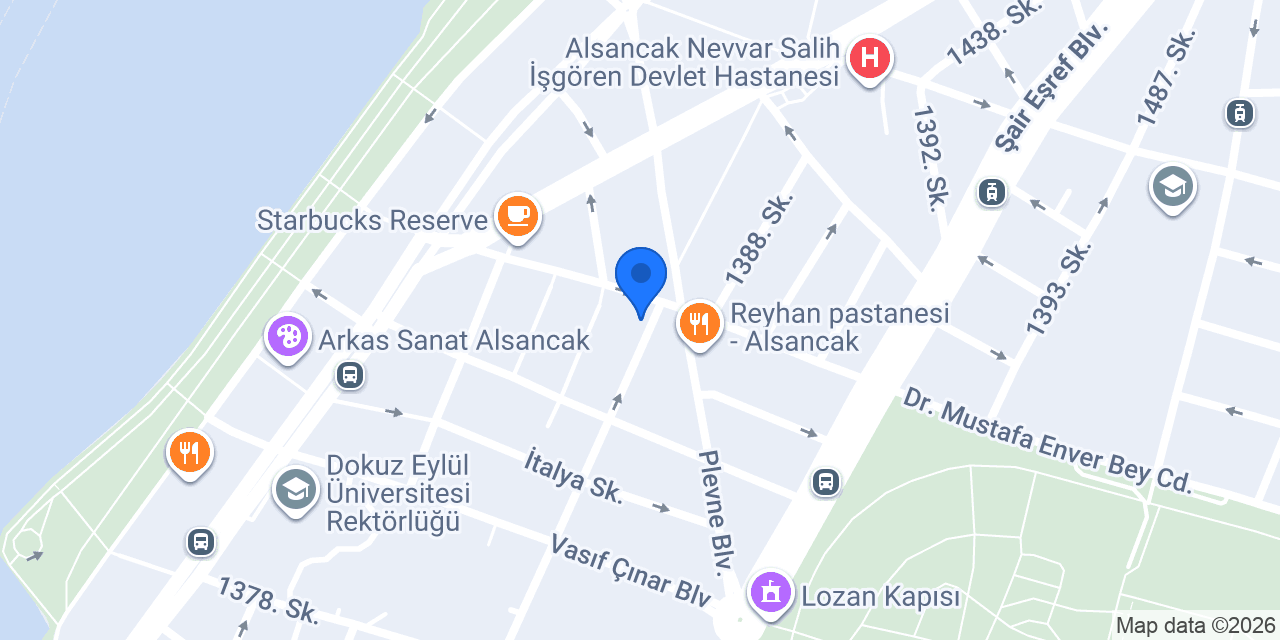 Alsancak Unlu Mamüller konumu