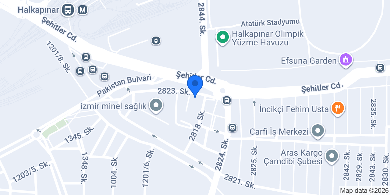 Ege Amortisör konumu