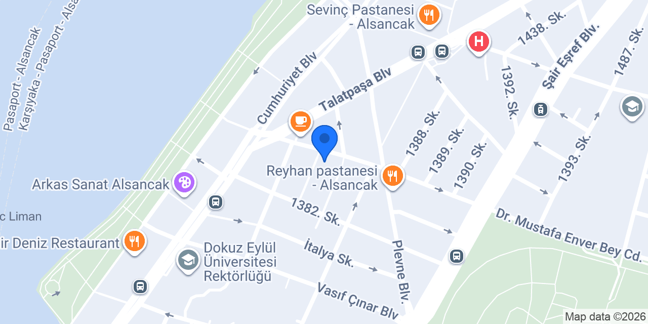Pier's Brasserie konumu