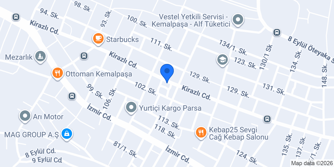 DNZ BUTİK TERZİ konumu