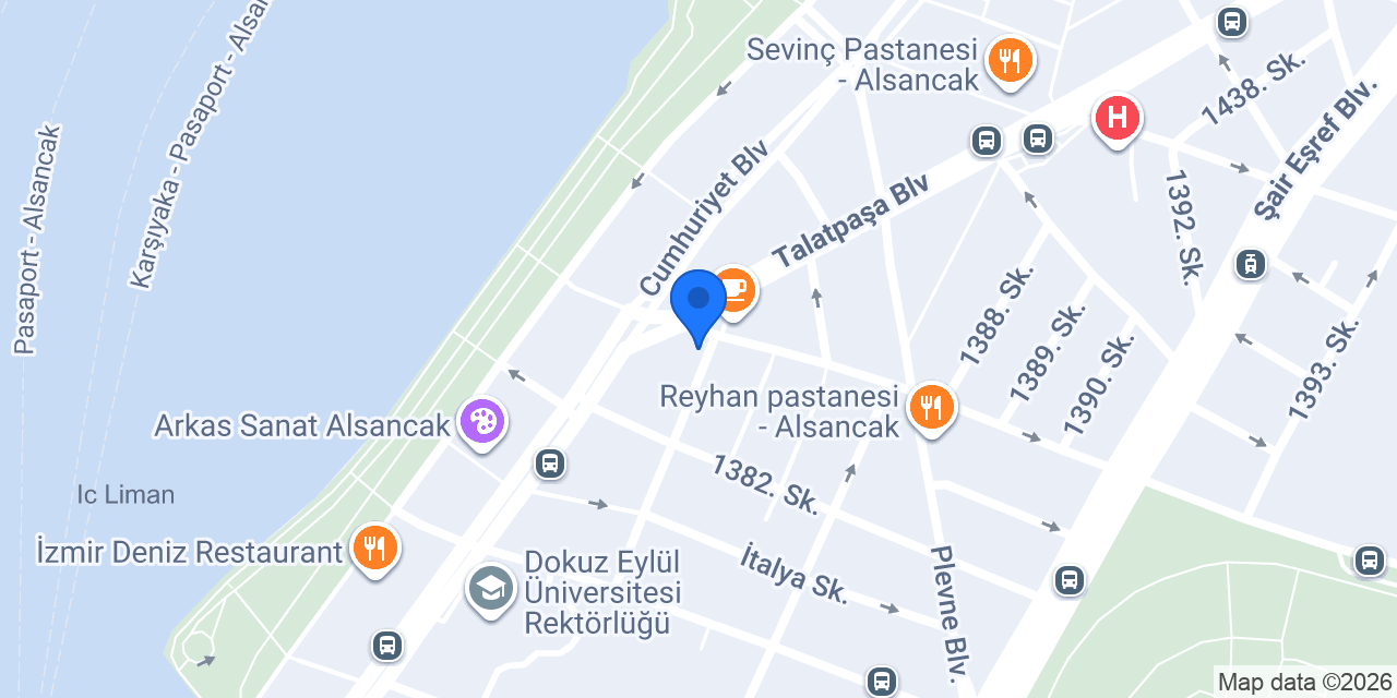 Rasa.co İzmir konumu