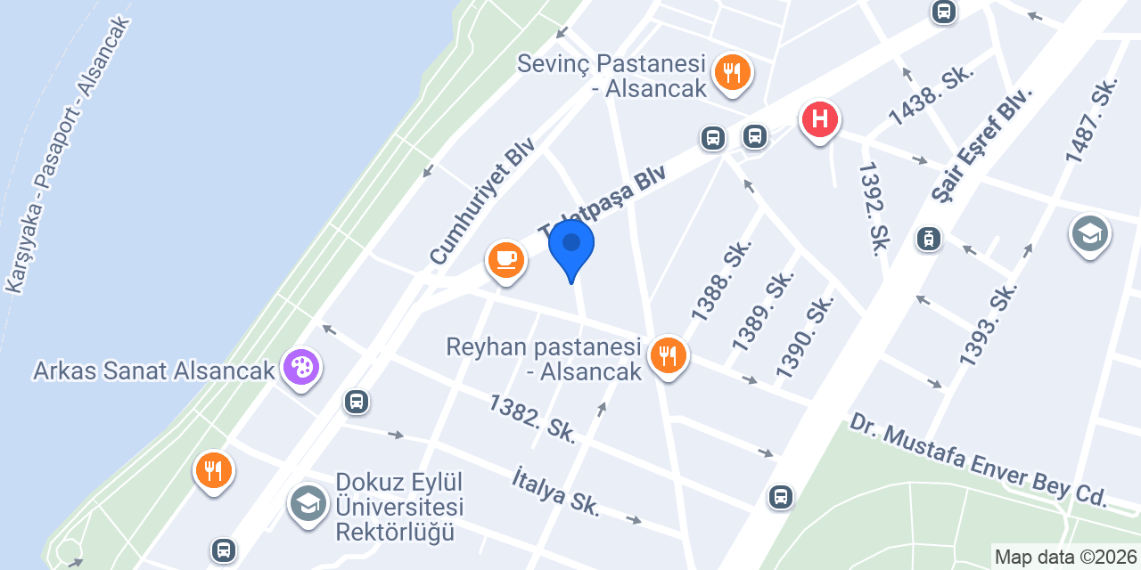With Bar & Kitchen Alsancak konumu