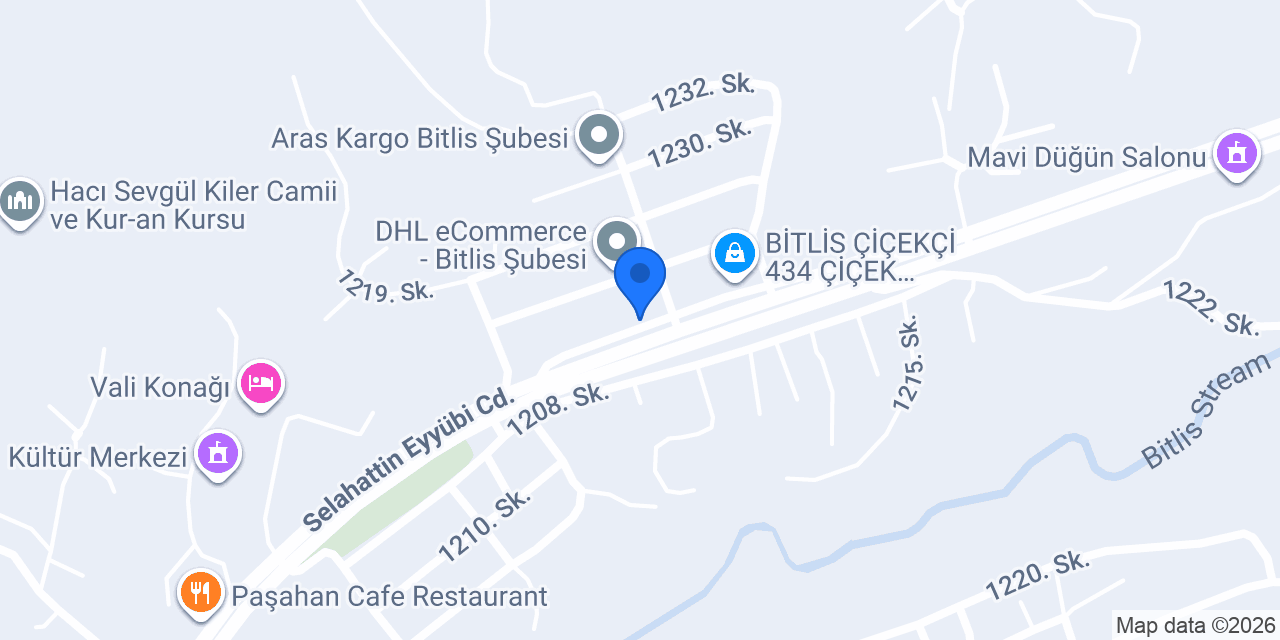 Pizza Park Bitlis konumu
