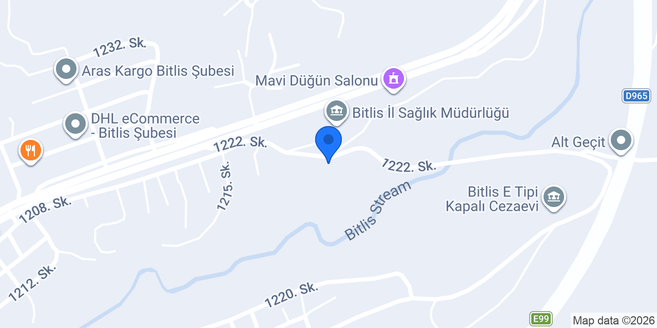 ERTAŞ MÜHENDİSLİK DOĞALGAZ konumu