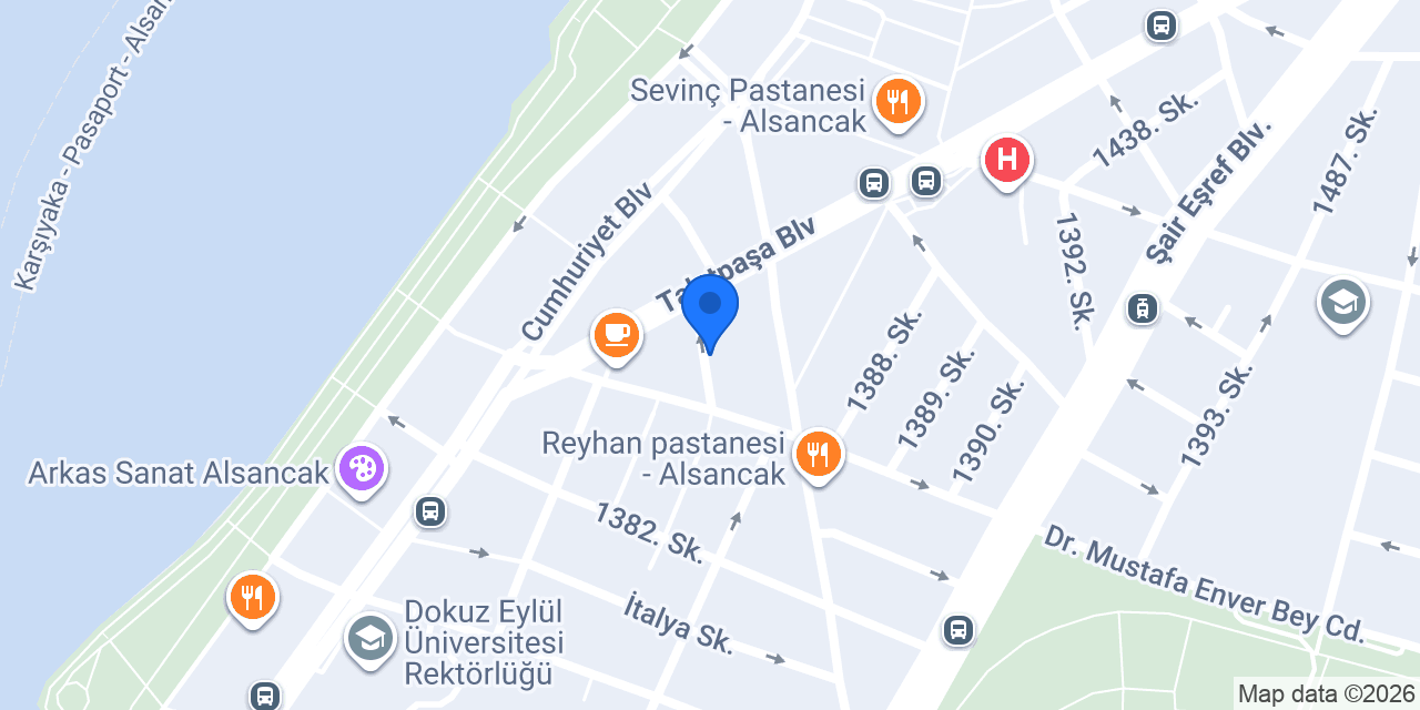 Wonk Alsancak konumu