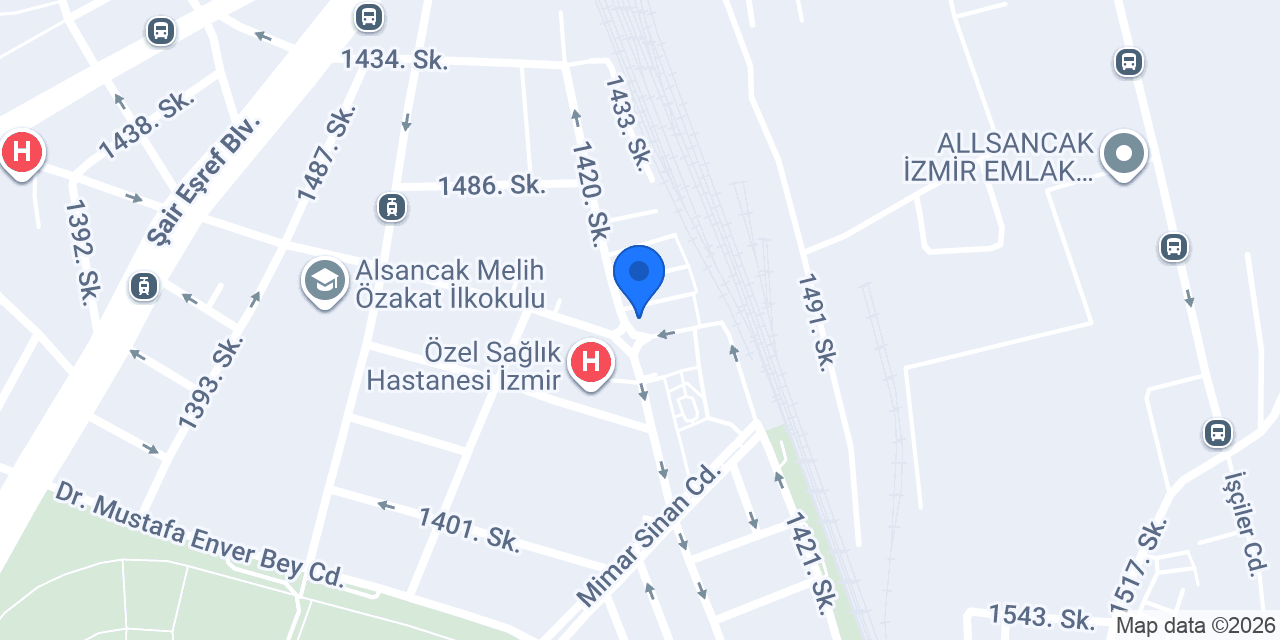 Okuyucu Eczanesi konumu