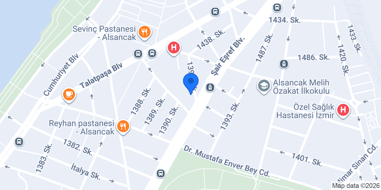 Alsancak Gurme konumu